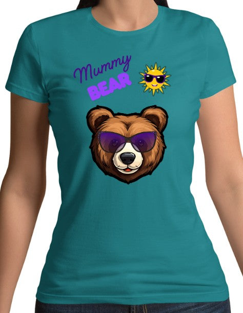 Mummy Bear T-Shirt Fitted (S-XXL)