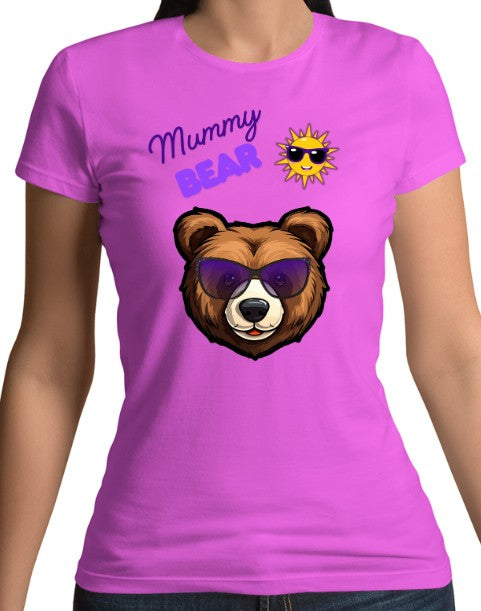 Mummy Bear T-Shirt Fitted (S-XXL)