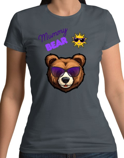 Mummy Bear T-Shirt Fitted (S-XXL)