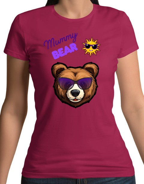 Mummy Bear T-Shirt Fitted (S-XXL)