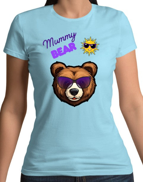 Mummy Bear T-Shirt Fitted (S-XXL)