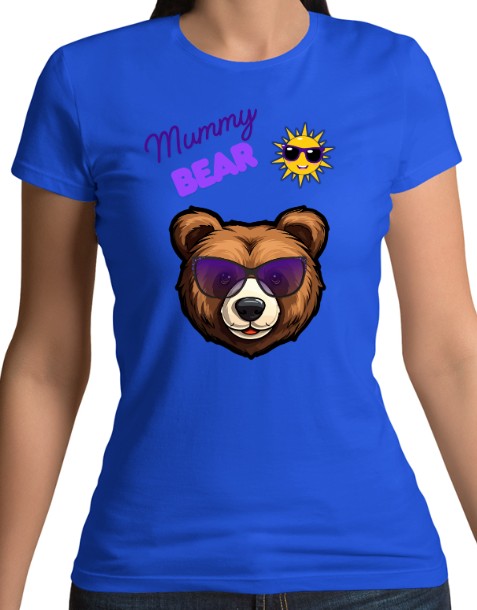 Mummy Bear T-Shirt Fitted (S-XXL)