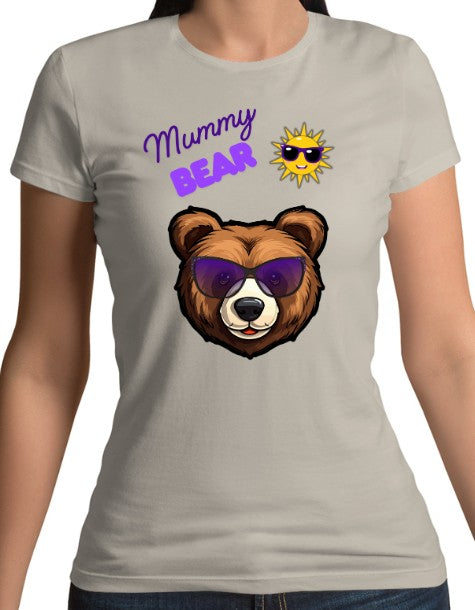 Mummy Bear T-Shirt Fitted (S-XXL)