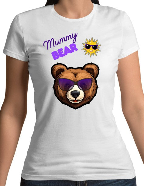 Mummy Bear T-Shirt Fitted (S-XXL)