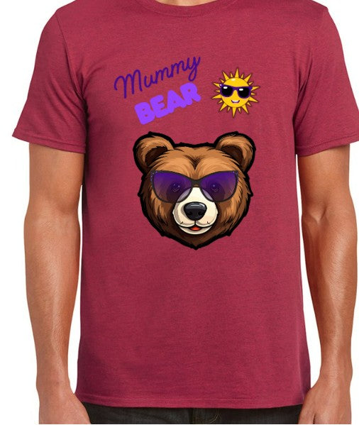 Mummy Bear T-Shirt - Loose Fit 5XL