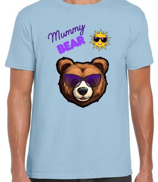 Mummy Bear T-Shirt Loose-Fit (S-5XL)
