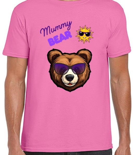 Mummy Bear T-Shirt Loose-Fit (S-5XL)