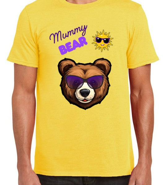 Mummy Bear T-Shirt Loose-Fit (S-5XL)